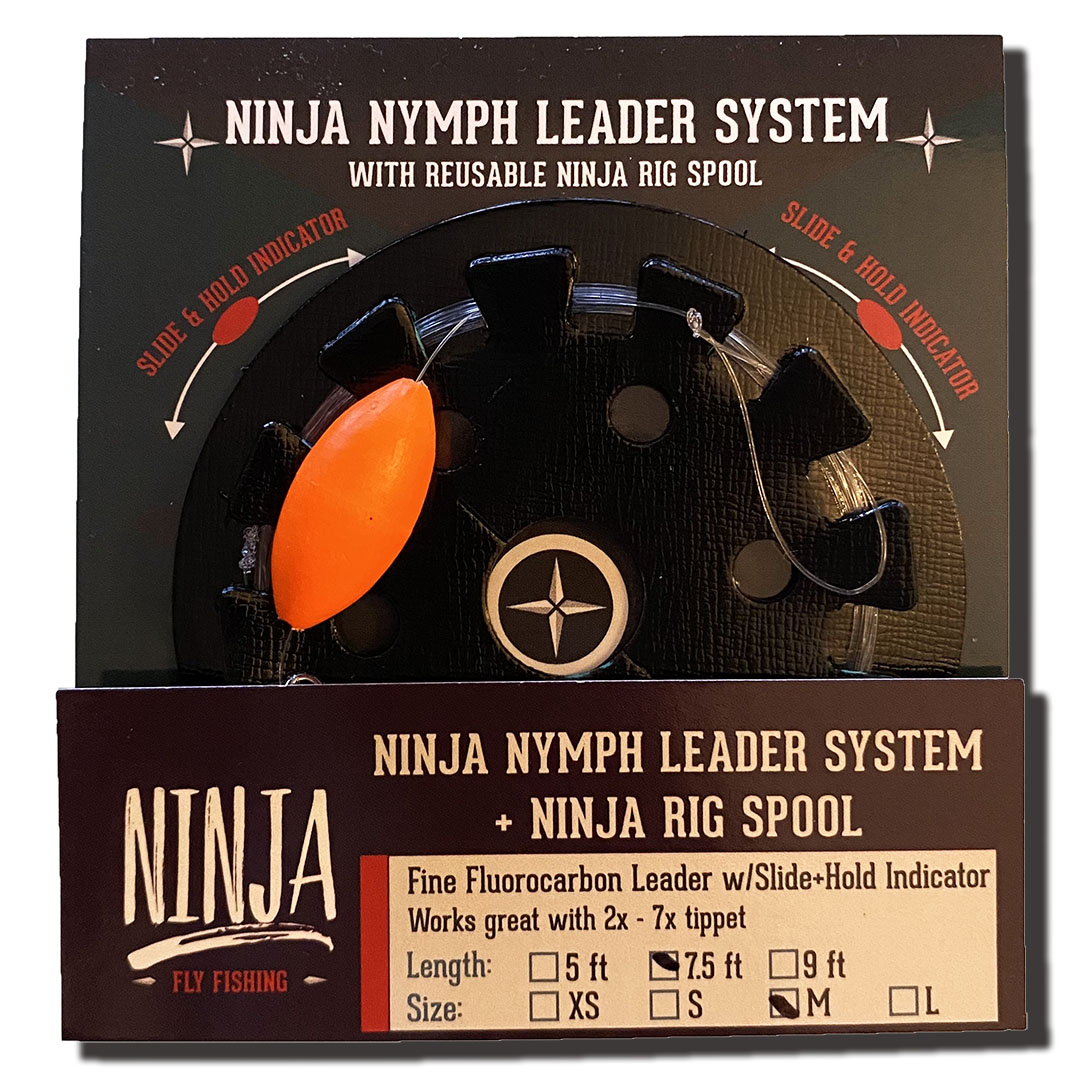 NINJA Nymph Leader System with Rig Spool – NINJA Fly Fishing